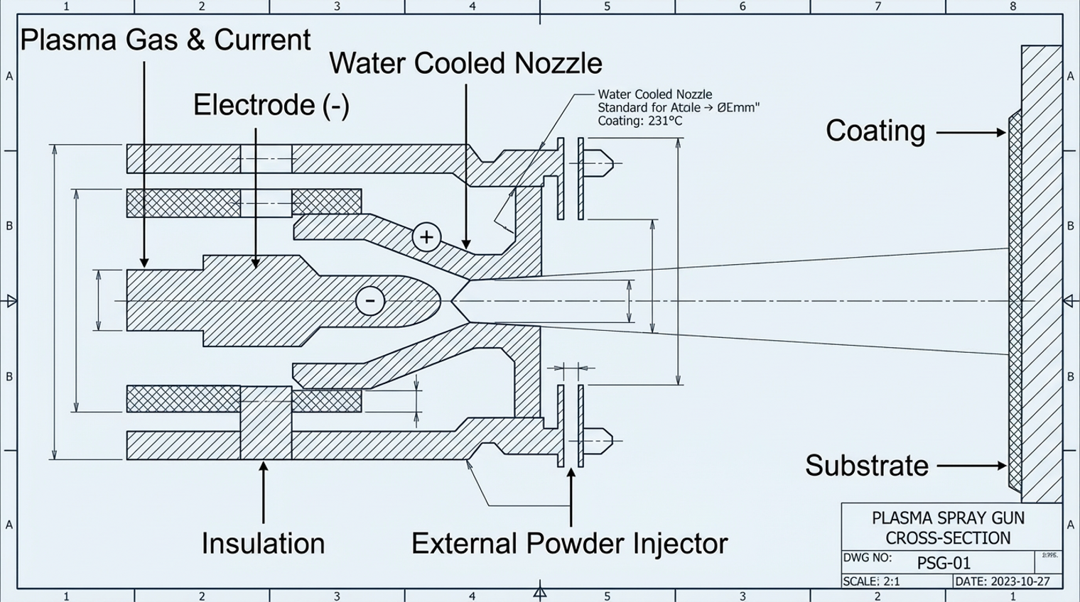 Сила плазменного напыления: Защита, Эффективность, Долговечность